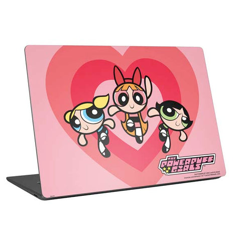 Cartoon Network Powerpuff Girls Hearts Universal Laptop 16in (13 x 9.4in) Skin